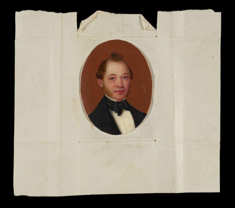 A portrait of a man