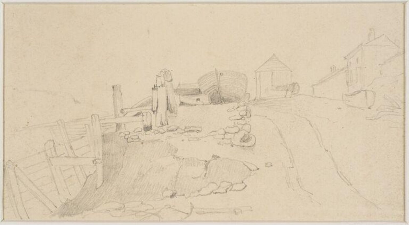 Drawing, James Stark, mid 19th century