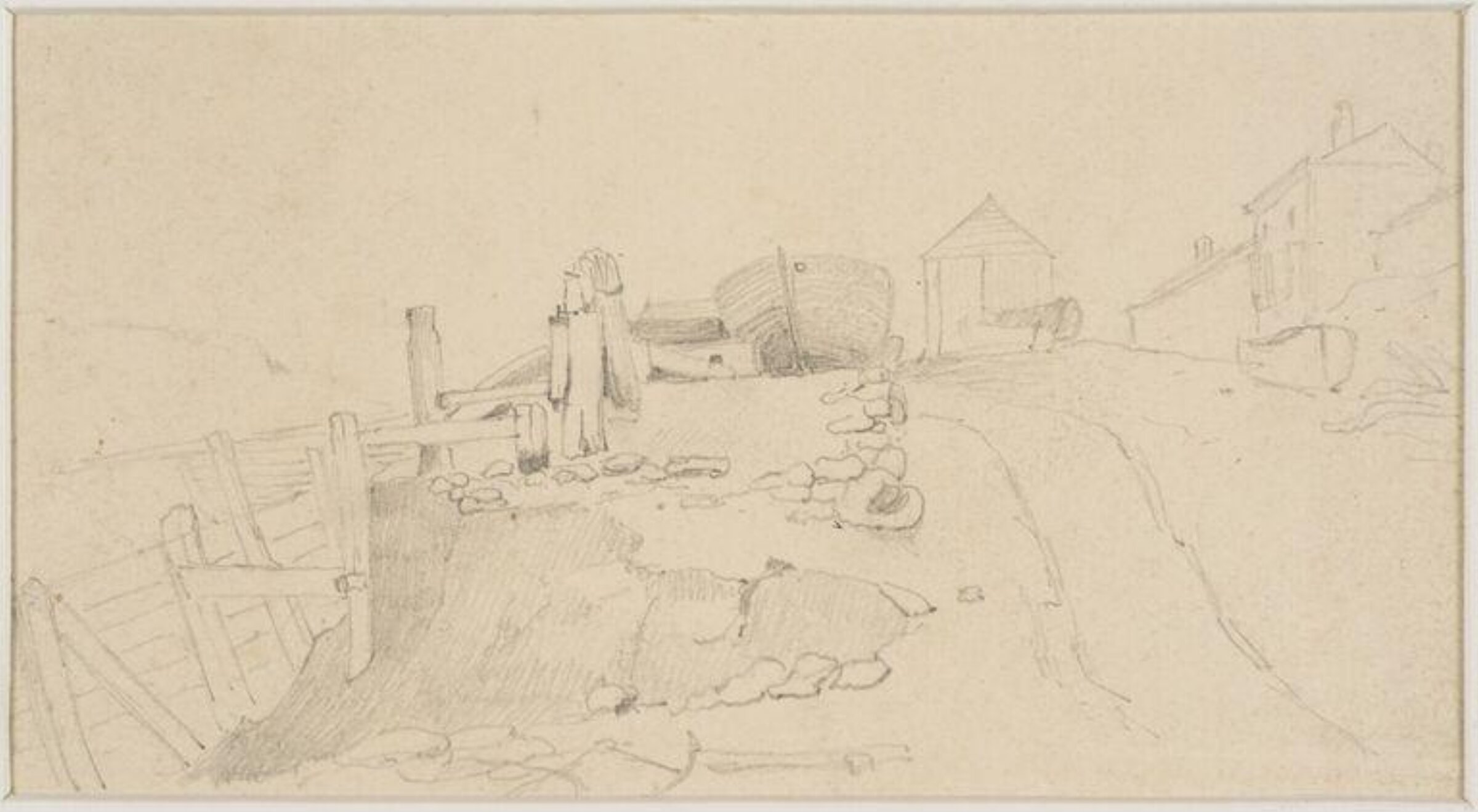 Drawing, James Stark, mid 19th century