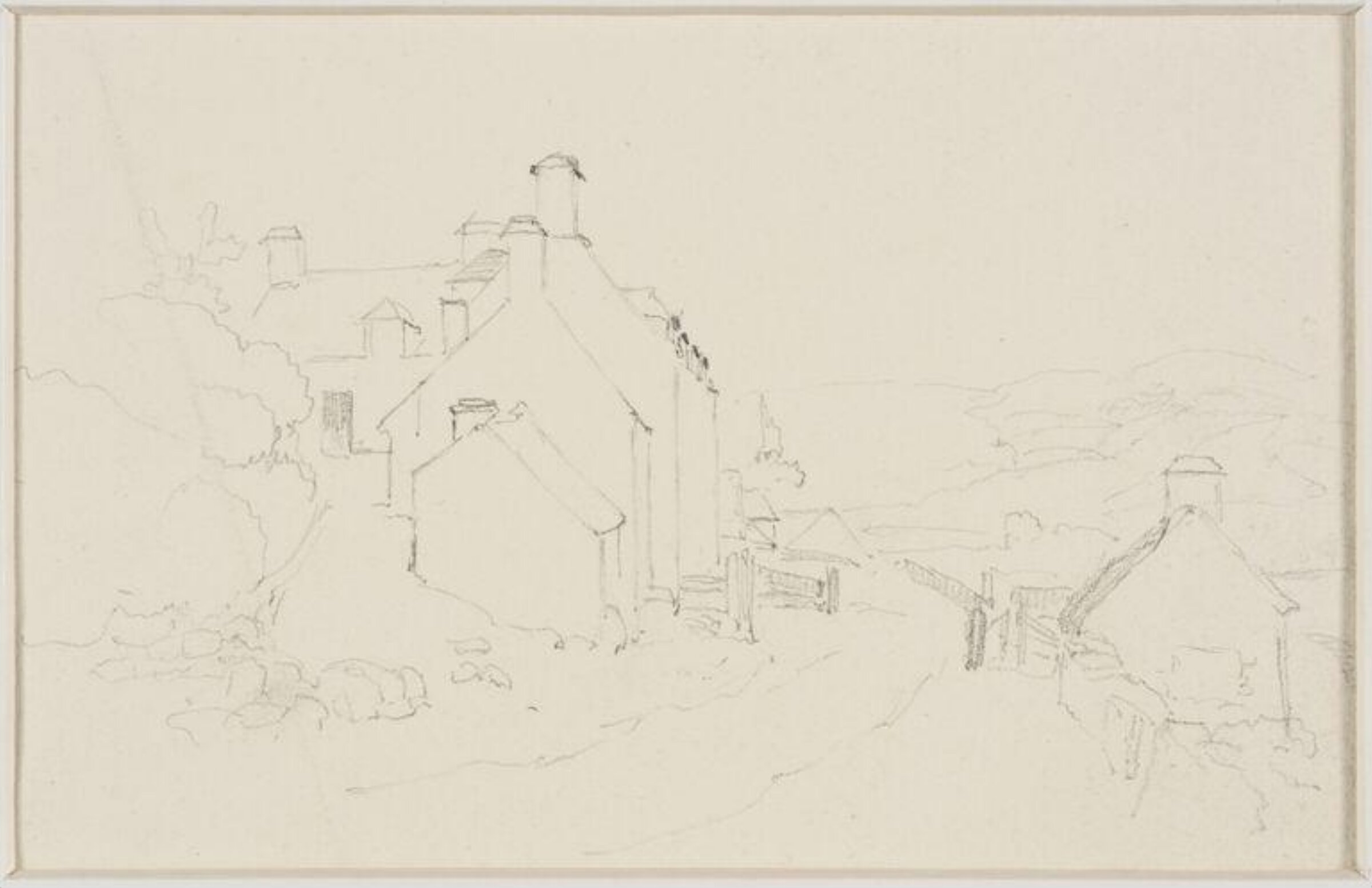 Drawing, James Stark, mid 19th century