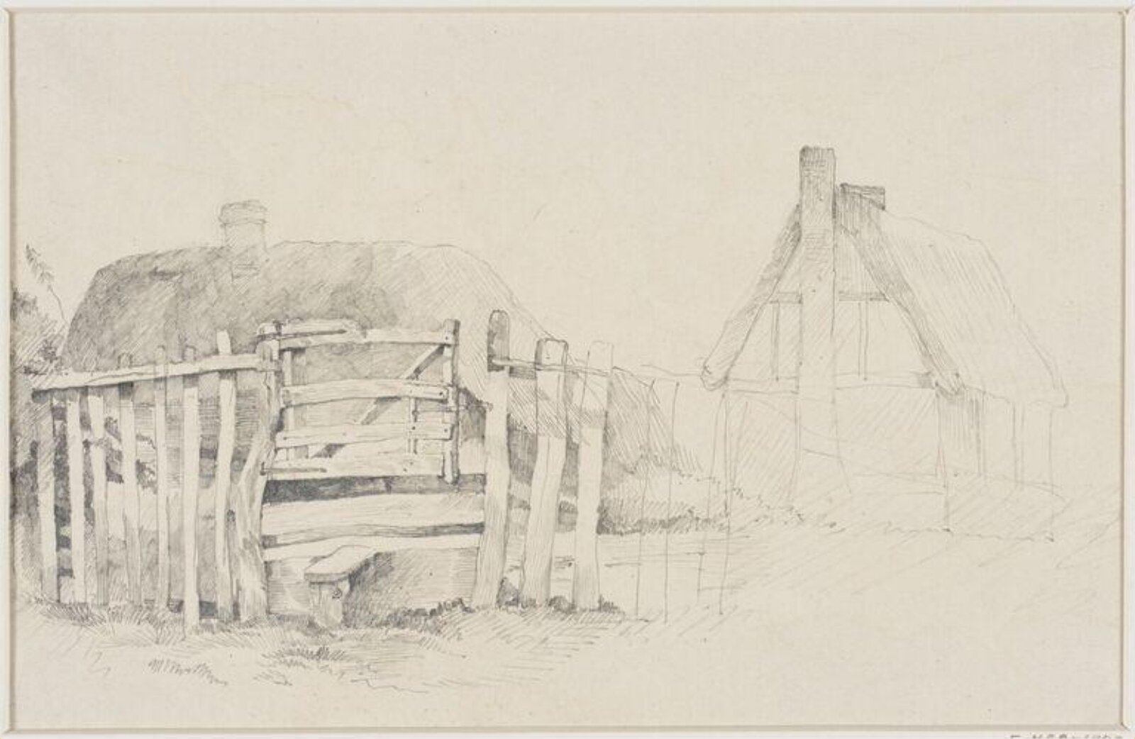 Drawing, James Stark, mid 19th century