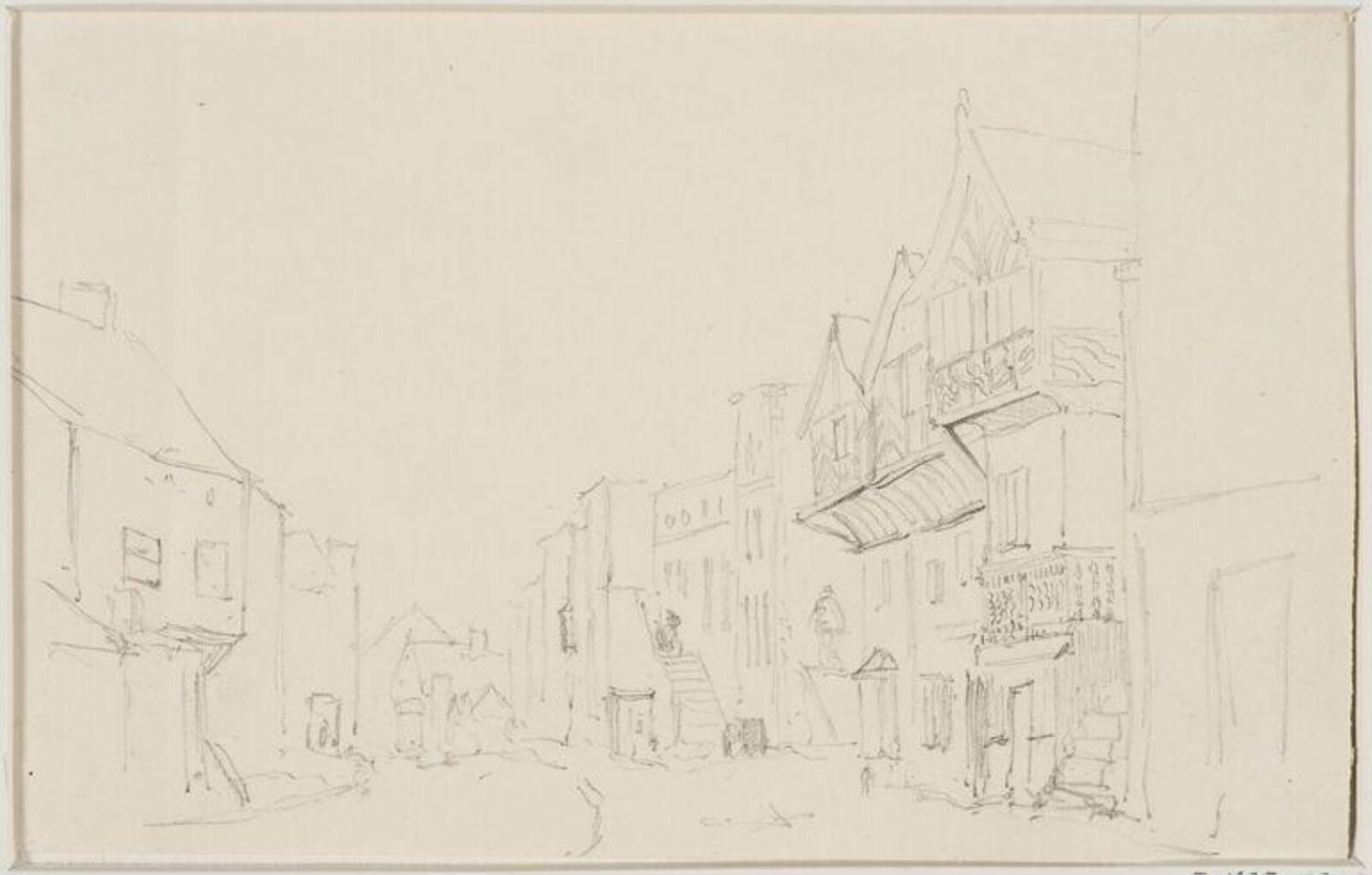 Drawing, James Stark, mid 19th century
