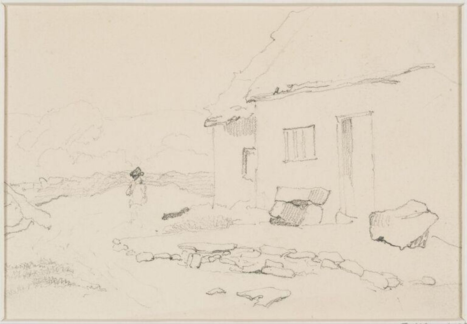Drawing, James Stark, mid 19th century
