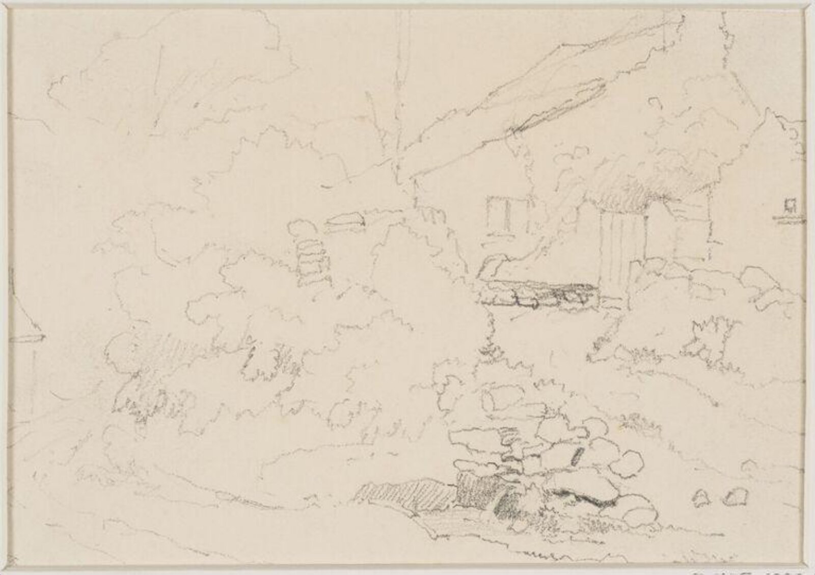 Drawing, James Stark, mid 19th century