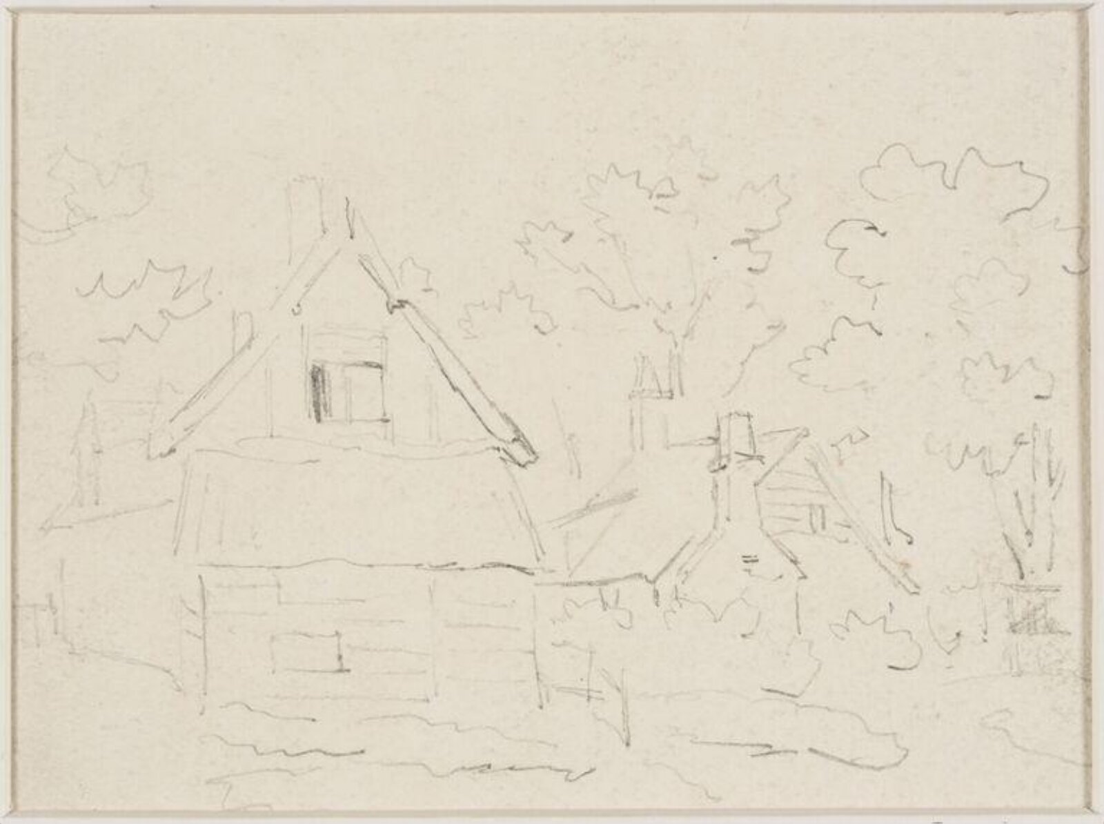 Drawing, James Stark, mid 19th century