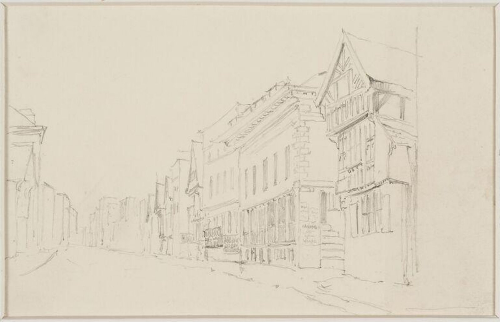 Drawing, James Stark, mid 19th century