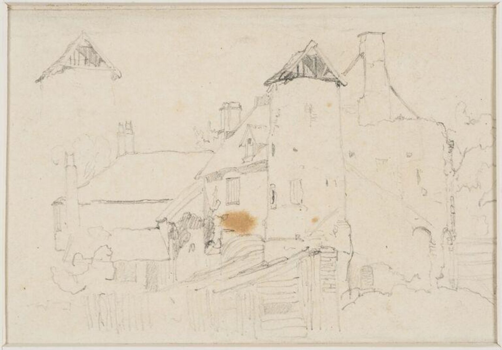 Drawing, James Stark, mid 19th century