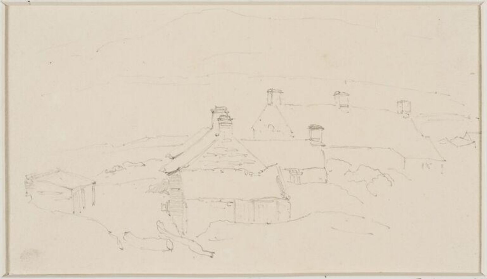 Drawing, James Stark, mid 19th century