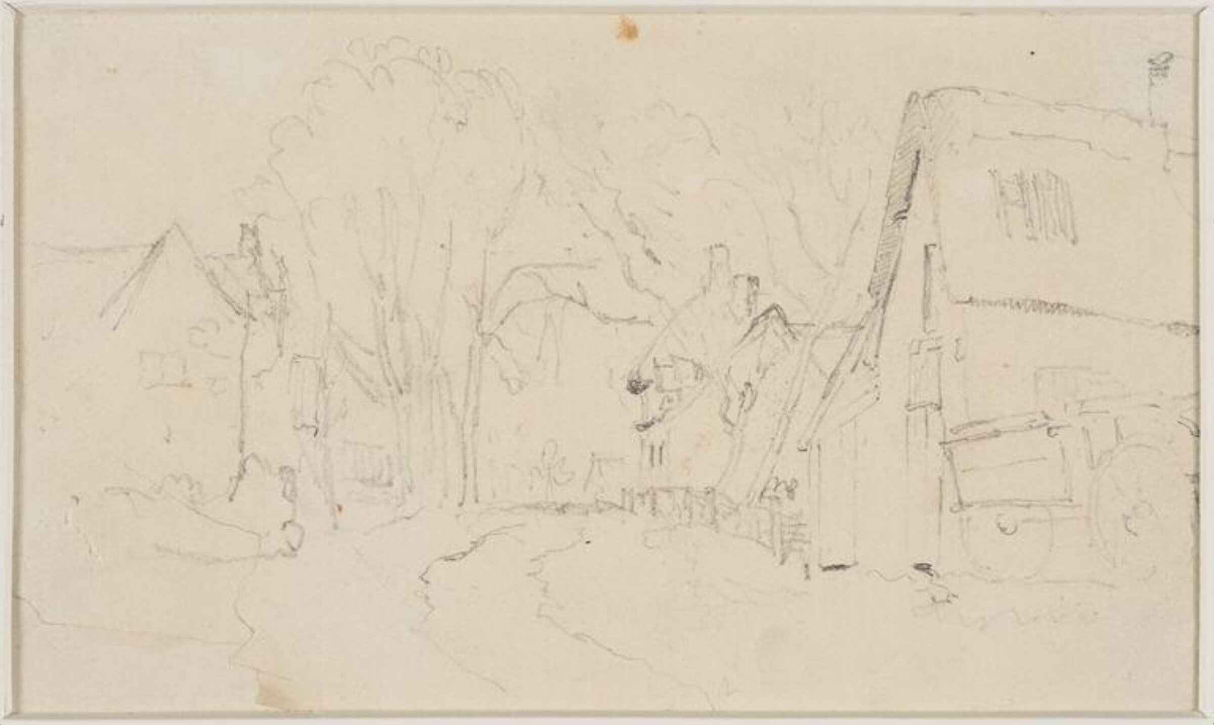 Drawing, James Stark, mid 19th century