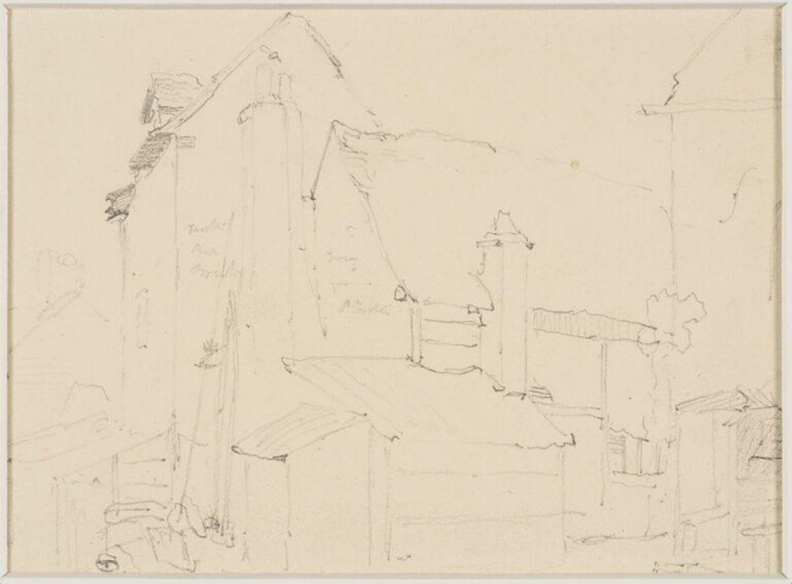 Drawing, James Stark, mid 19th century