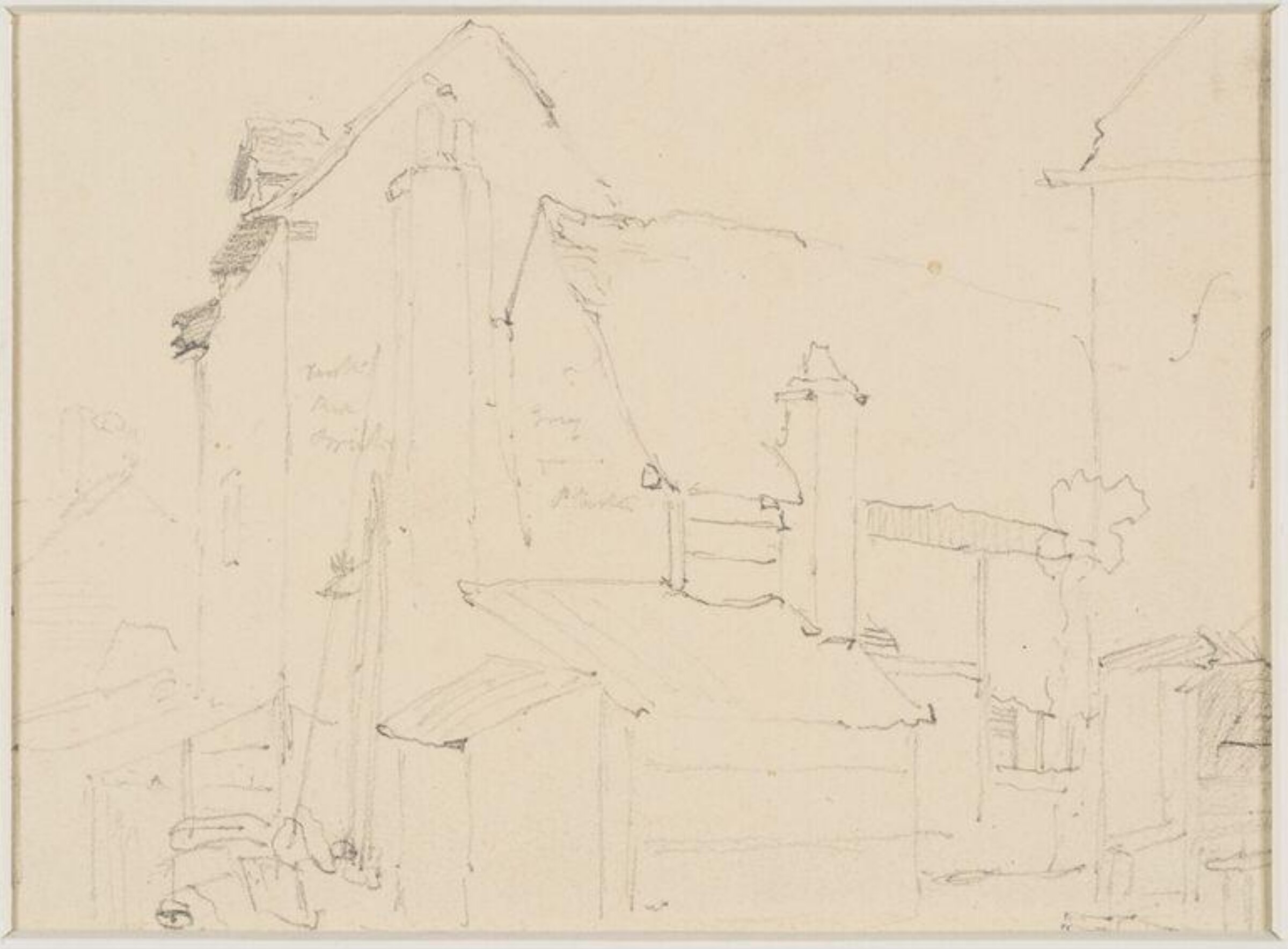 Drawing, James Stark, mid 19th century