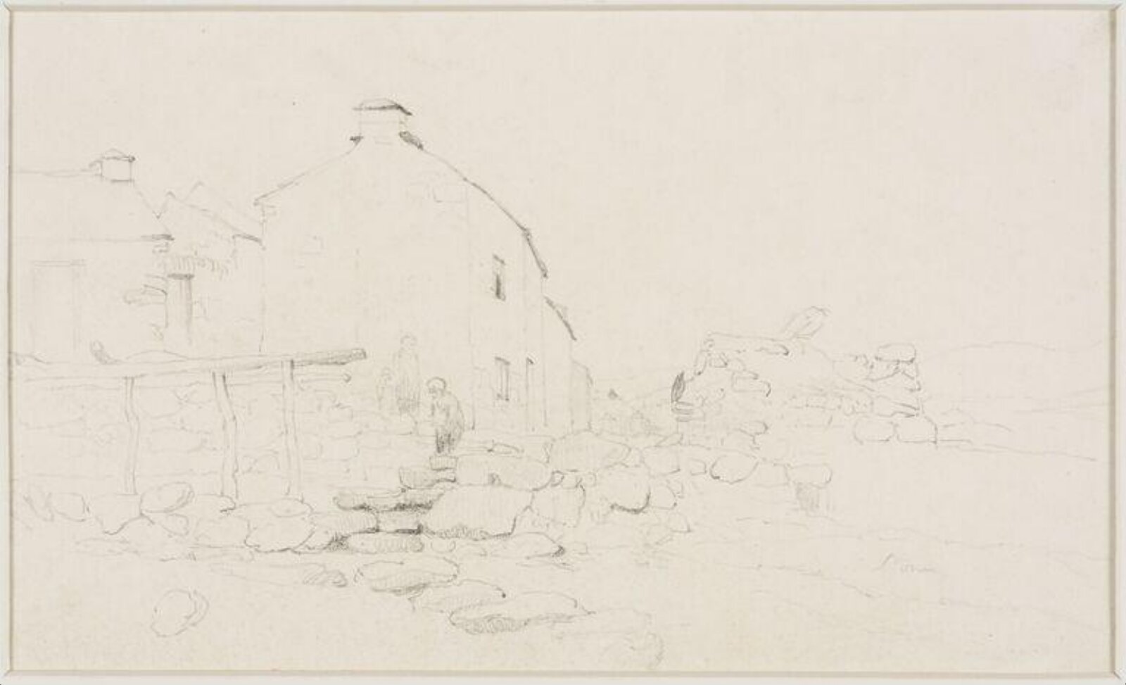 Drawing, James Stark, mid 19th century