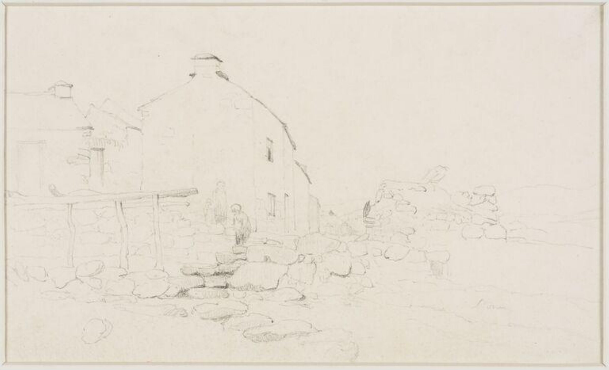 Drawing, James Stark, mid 19th century