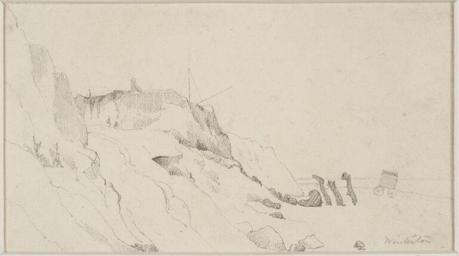 Drawing, James Stark, mid 19th century