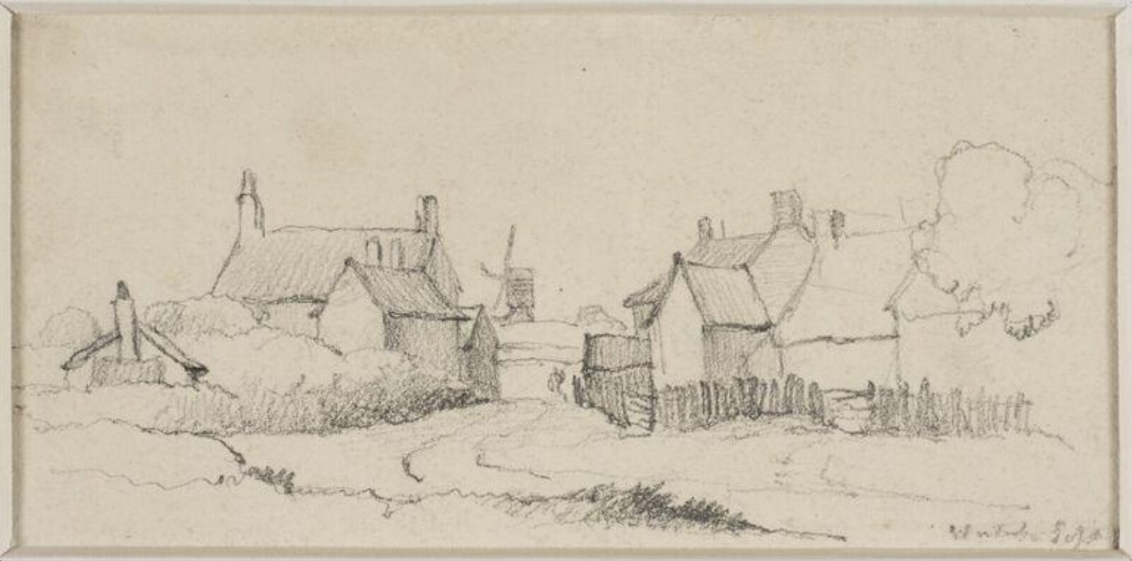 Drawing, James Stark, mid 19th century