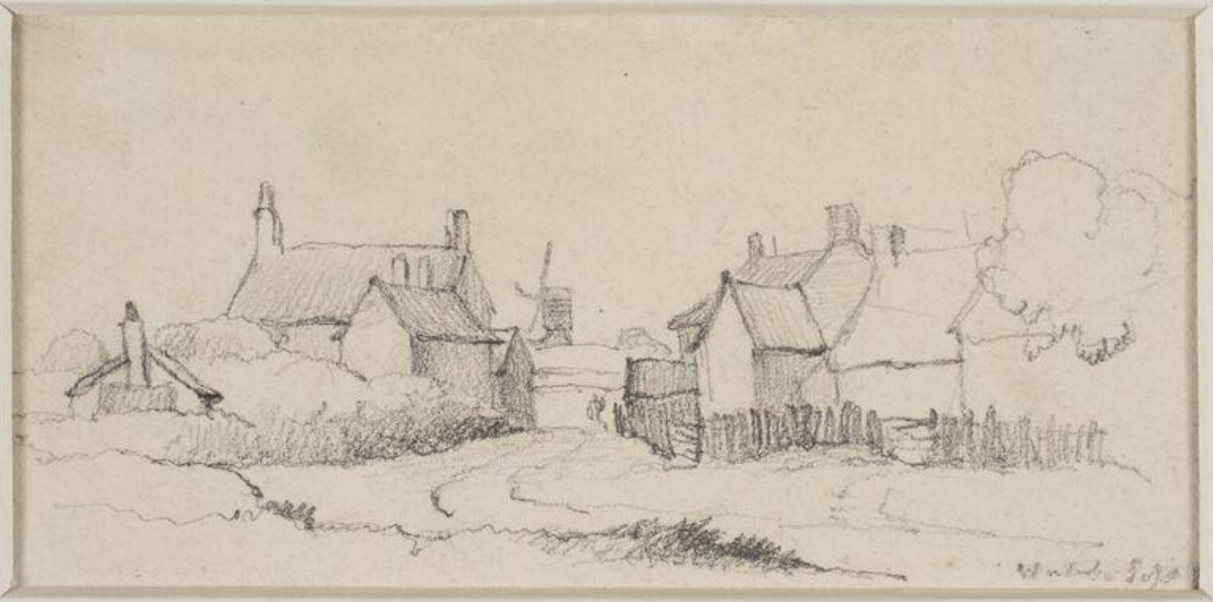 Drawing, James Stark, mid 19th century