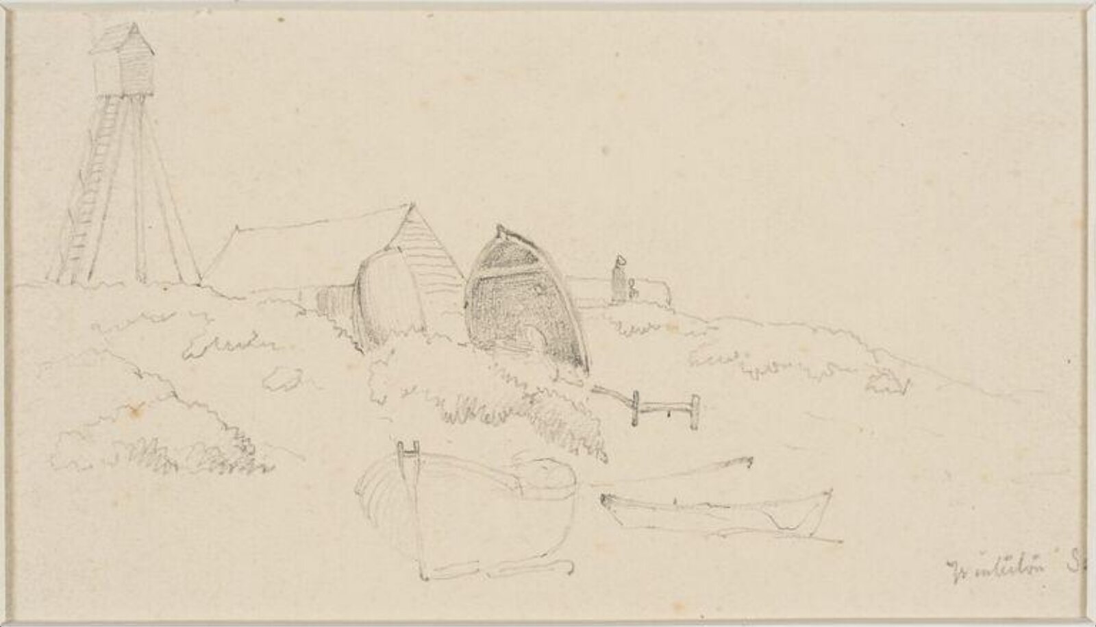 Drawing, James Stark, mid 19th century