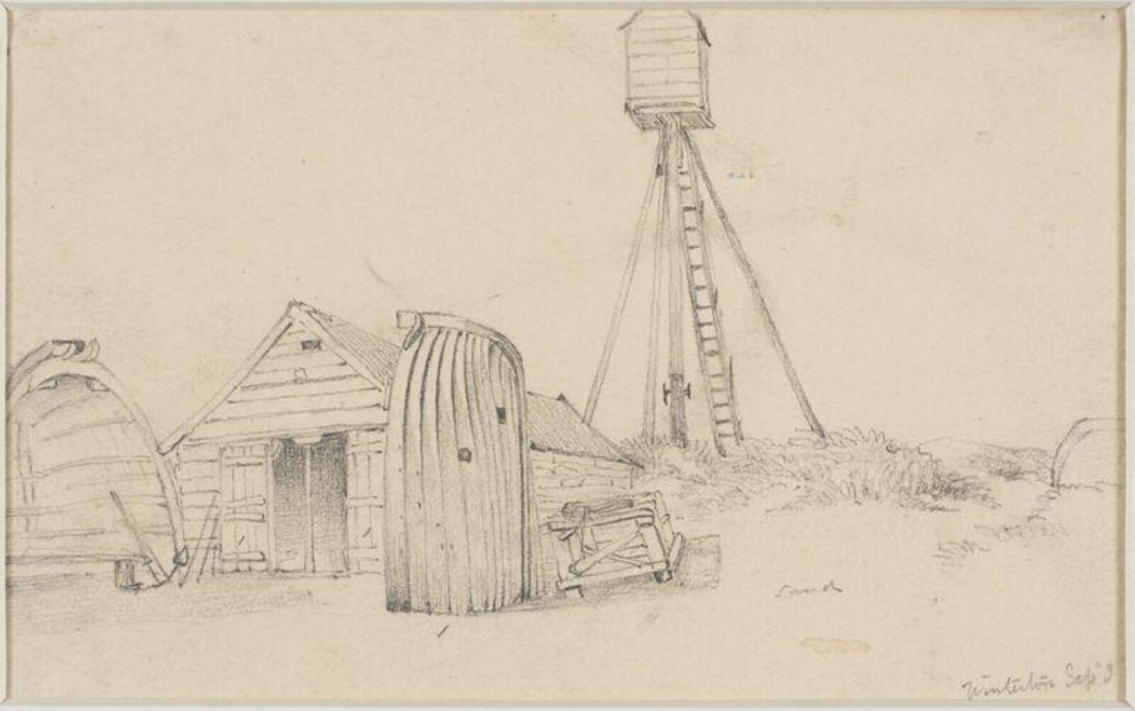 Drawing, James Stark, mid 19th century