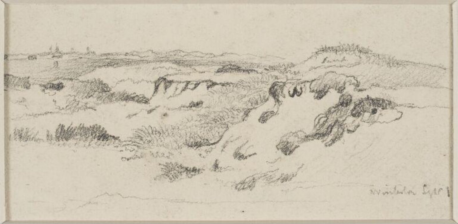 Drawing, James Stark, mid 19th century