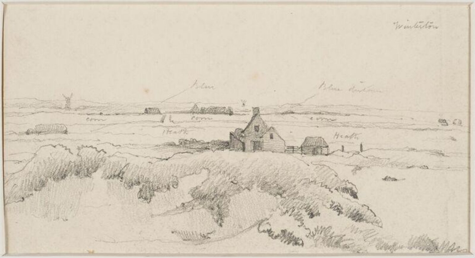 Drawing, James Stark, mid 19th century