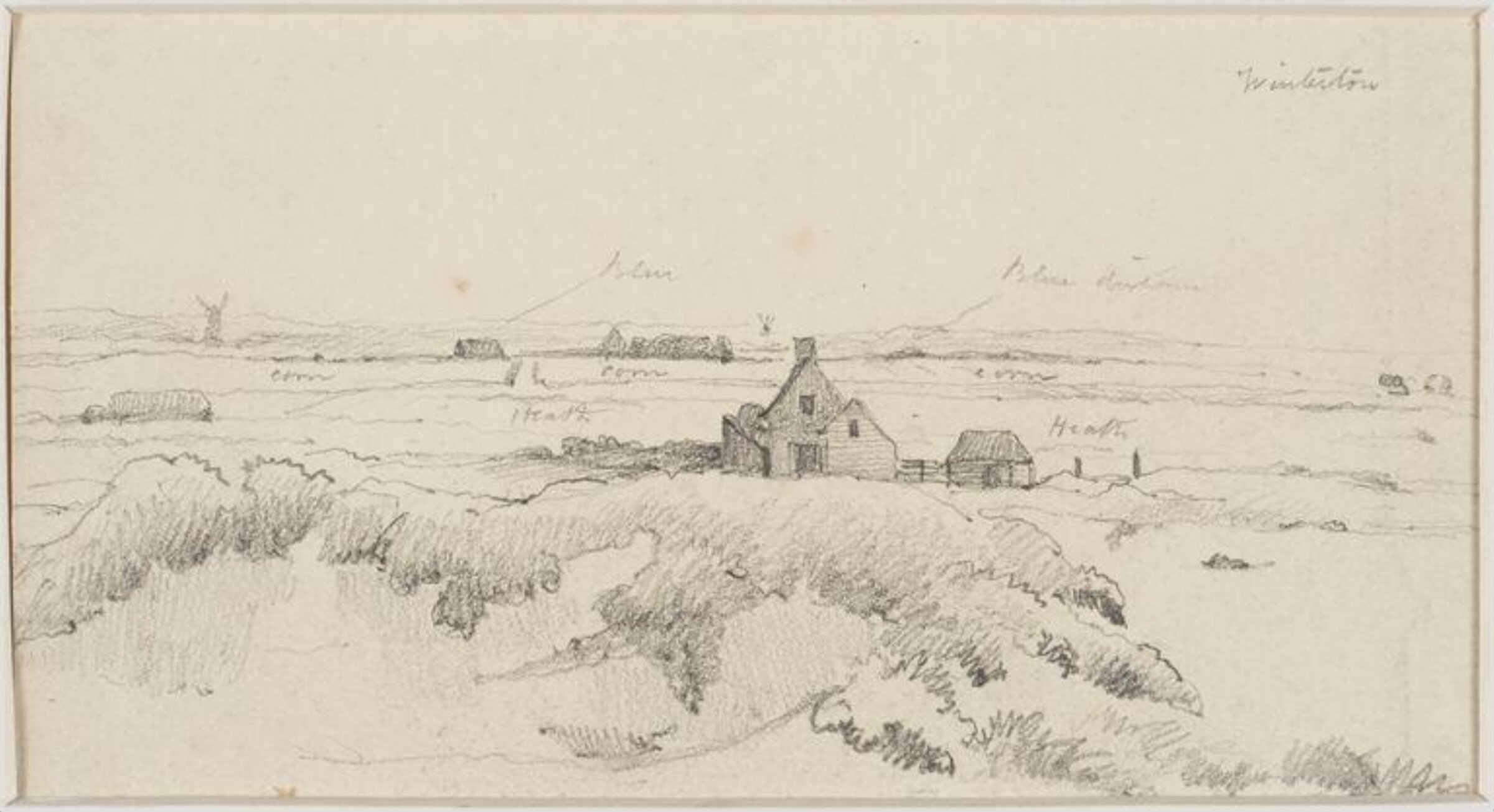 Drawing, James Stark, mid 19th century