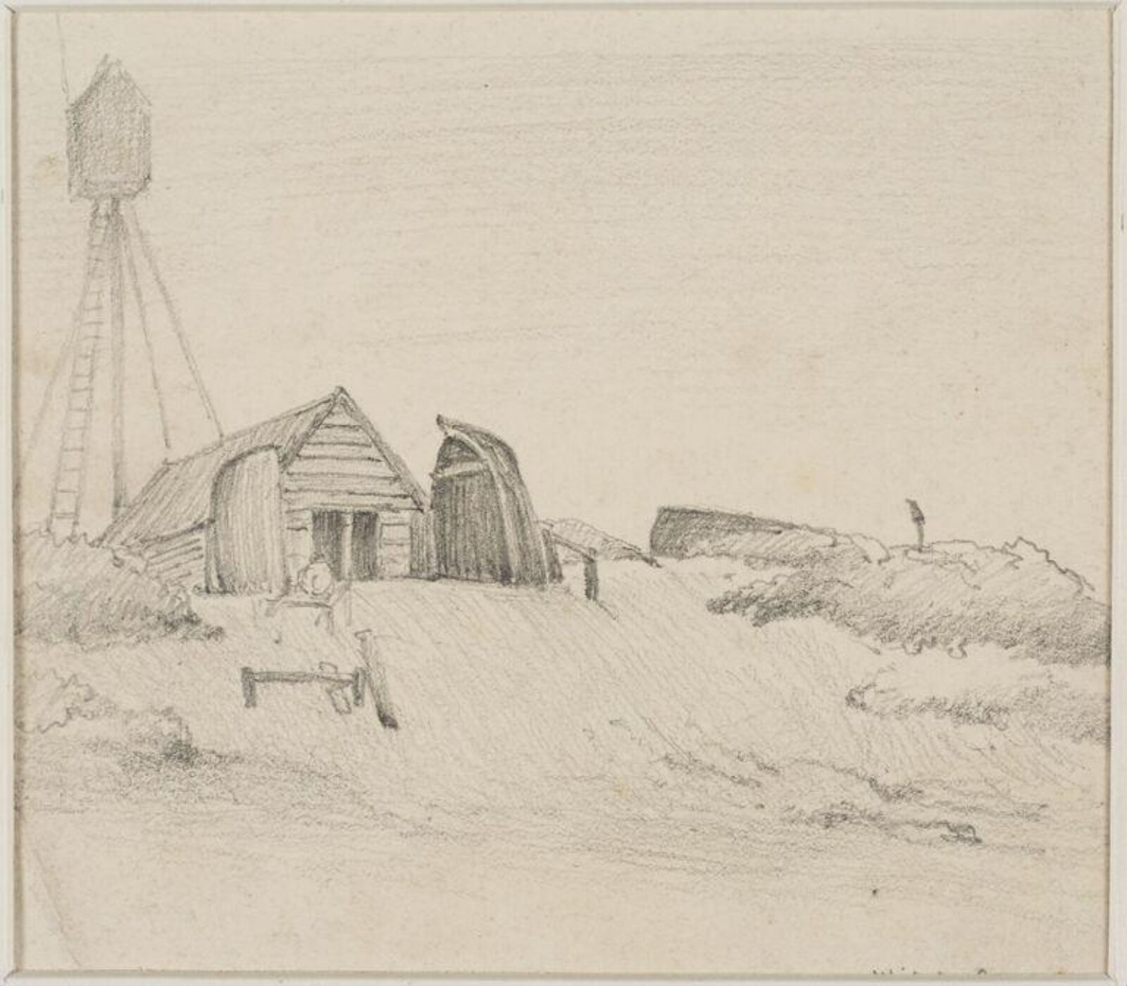 Drawing, James Stark, mid 19th century