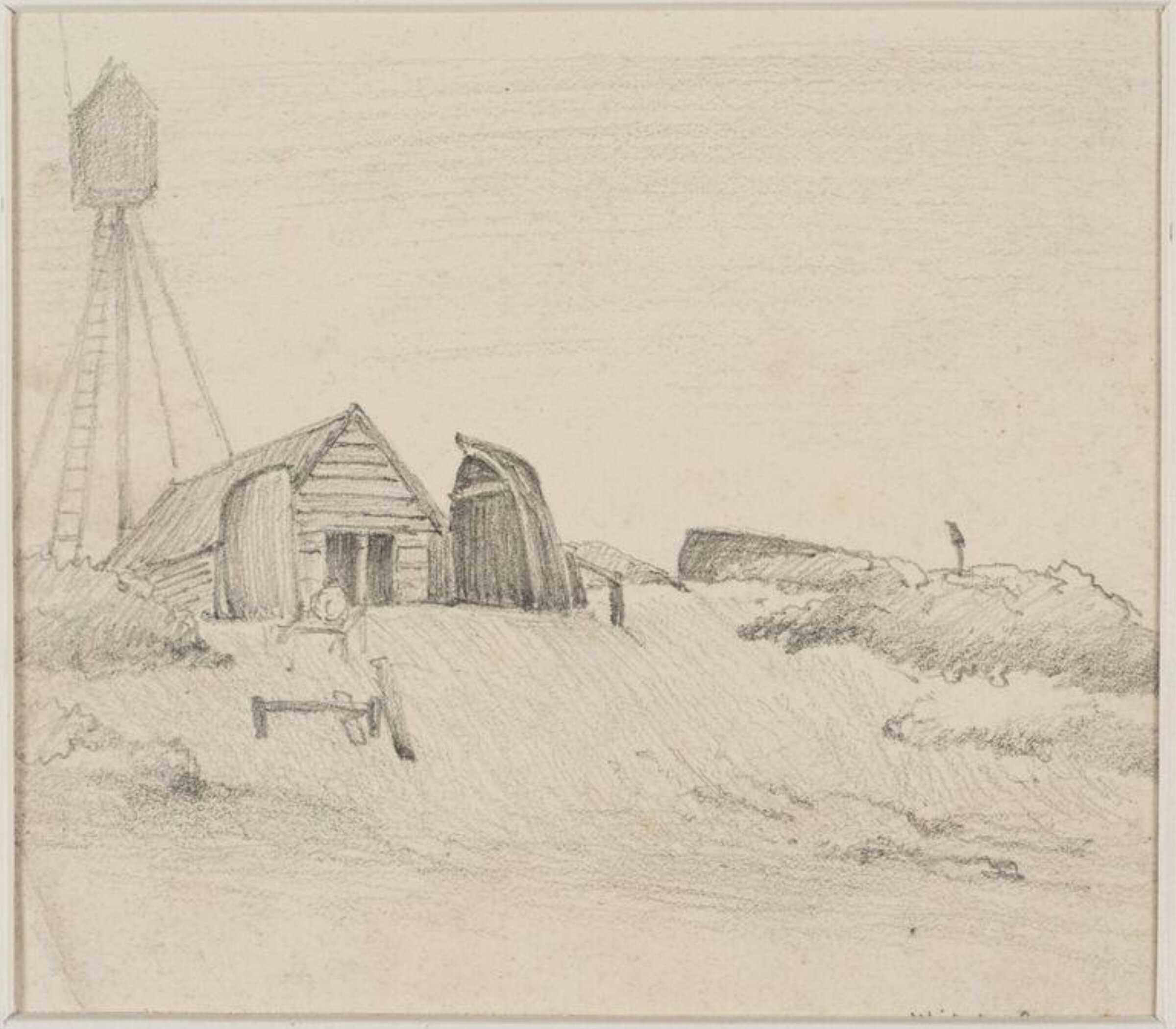 Drawing, James Stark, mid 19th century