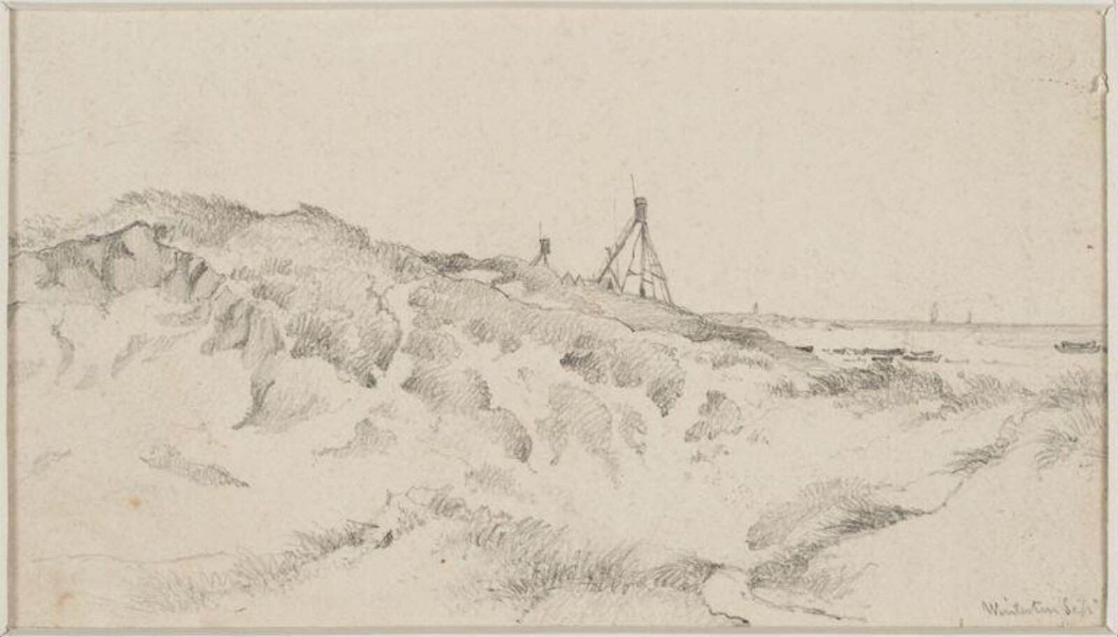 Drawing, James Stark, mid 19th century