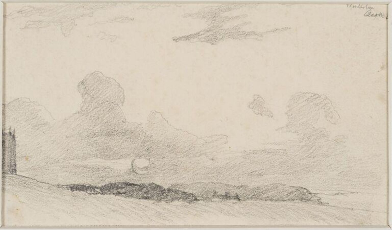 Drawing, James Stark, mid 19th century