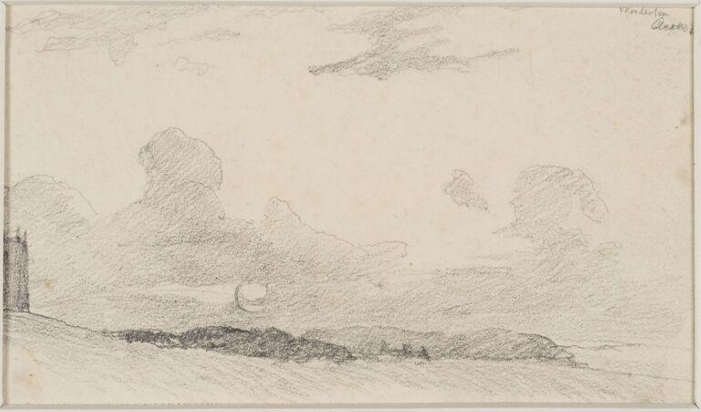 Drawing, James Stark, mid 19th century