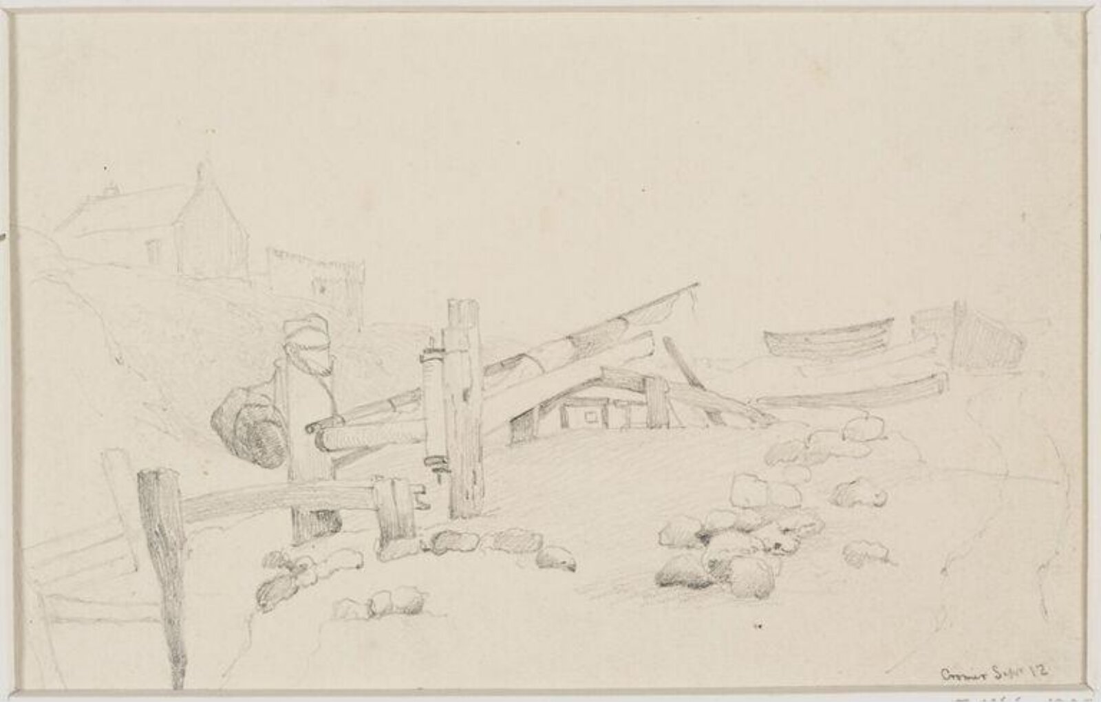 Drawing, James Stark, mid 19th century
