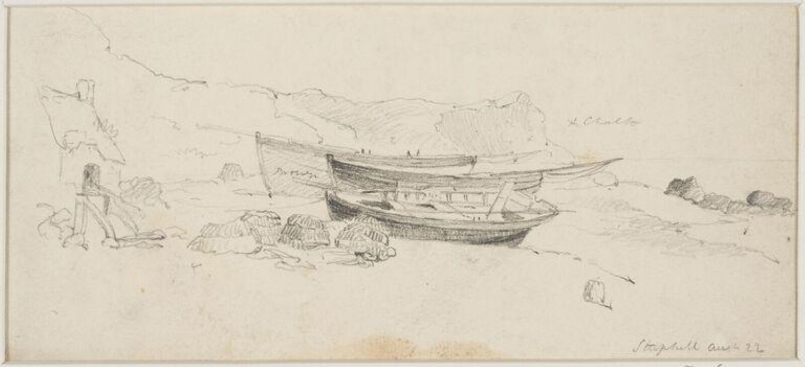 Drawing, James Stark, mid 19th century