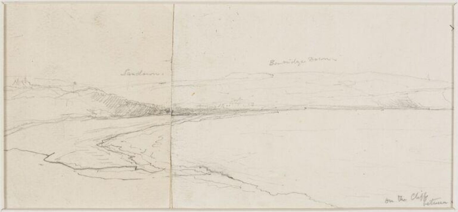 Drawing, James Stark, mid 19th century