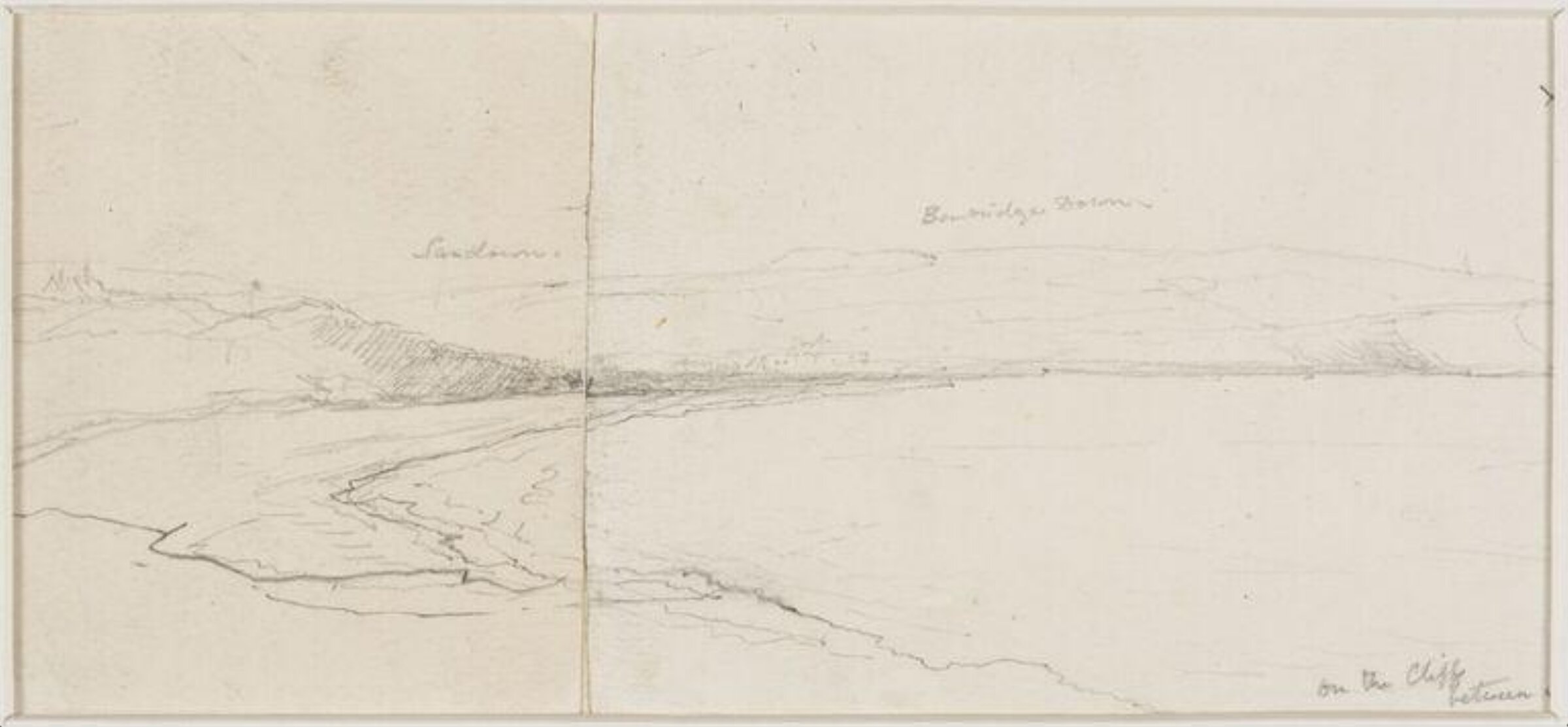 Drawing, James Stark, mid 19th century