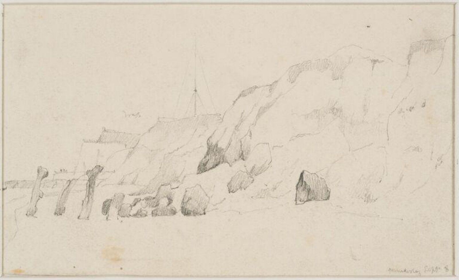 Drawing, James Stark, mid 19th century
