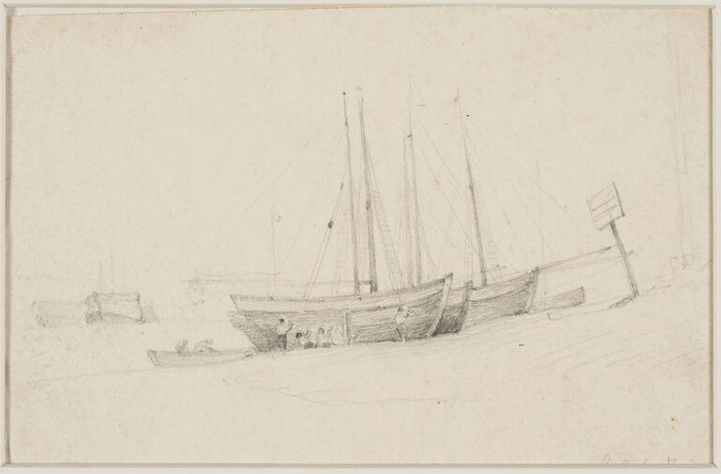 Drawing, James Stark, mid 19th century