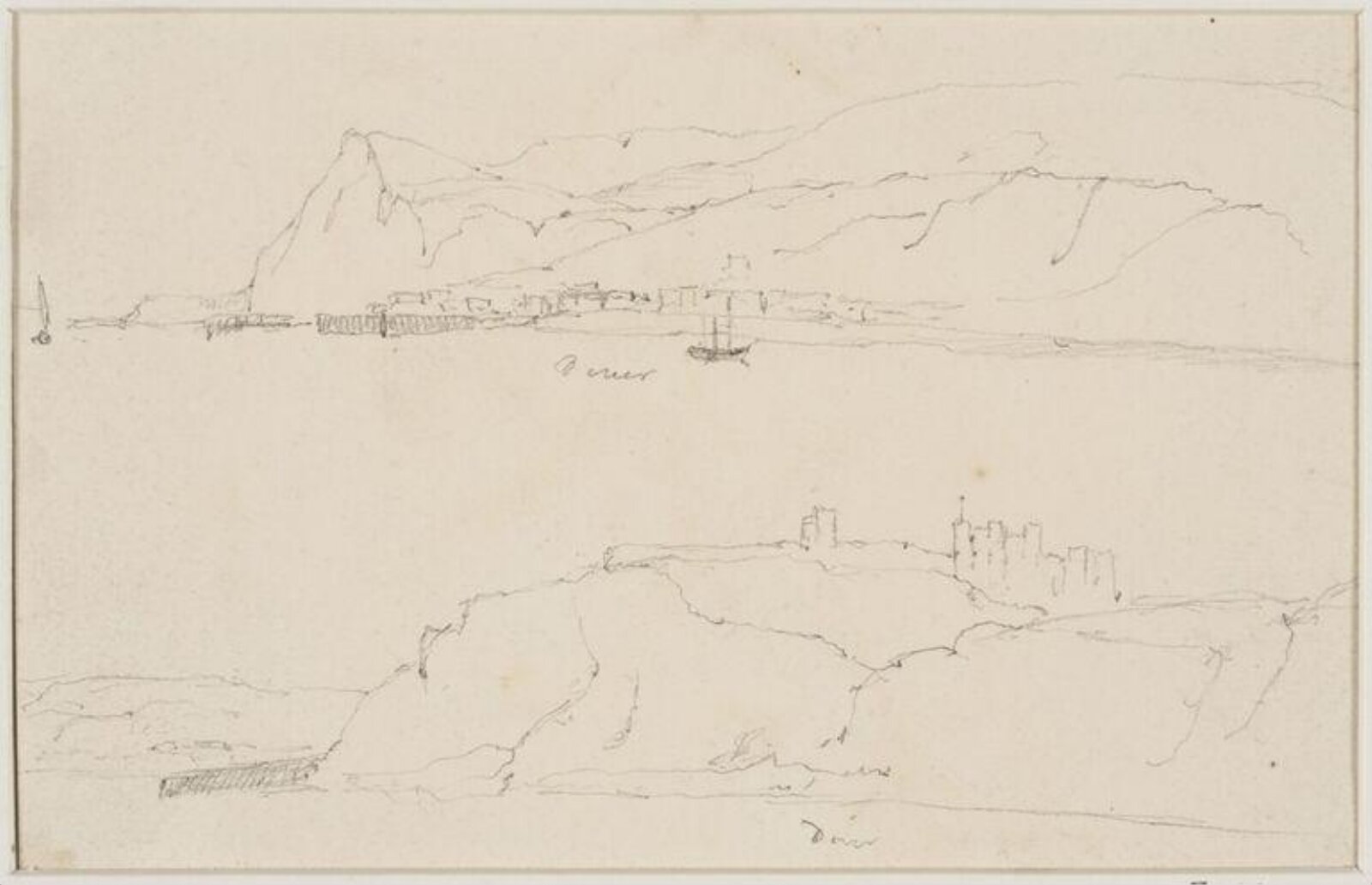 Drawing, James Stark, mid 19th century