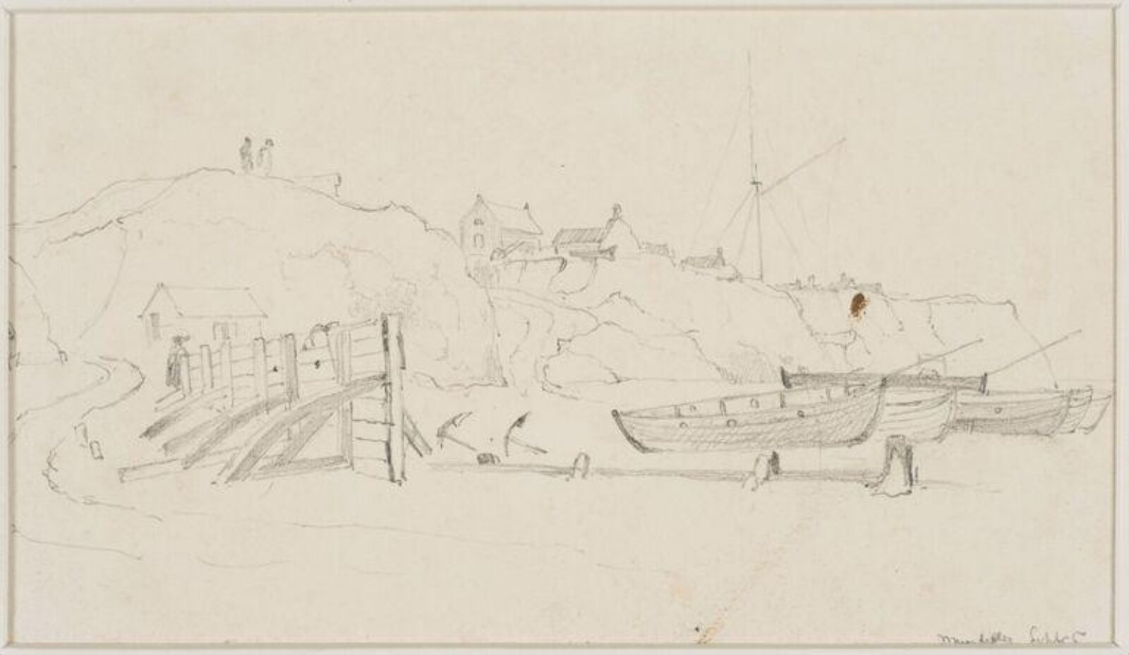 Drawing, James Stark, mid 19th century