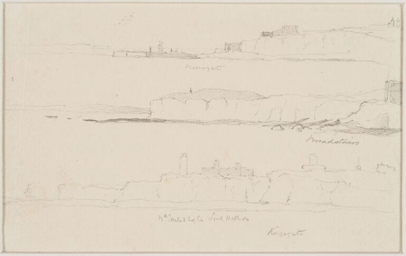 Drawing, James Stark, mid 19th century