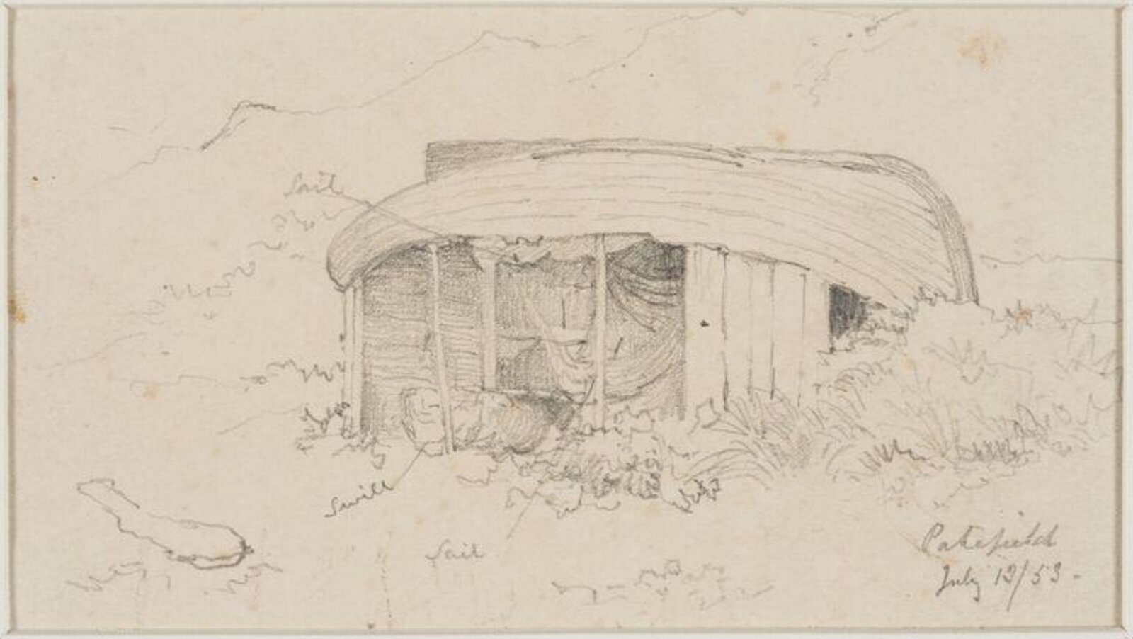 Drawing, James Stark, 13/07/1853