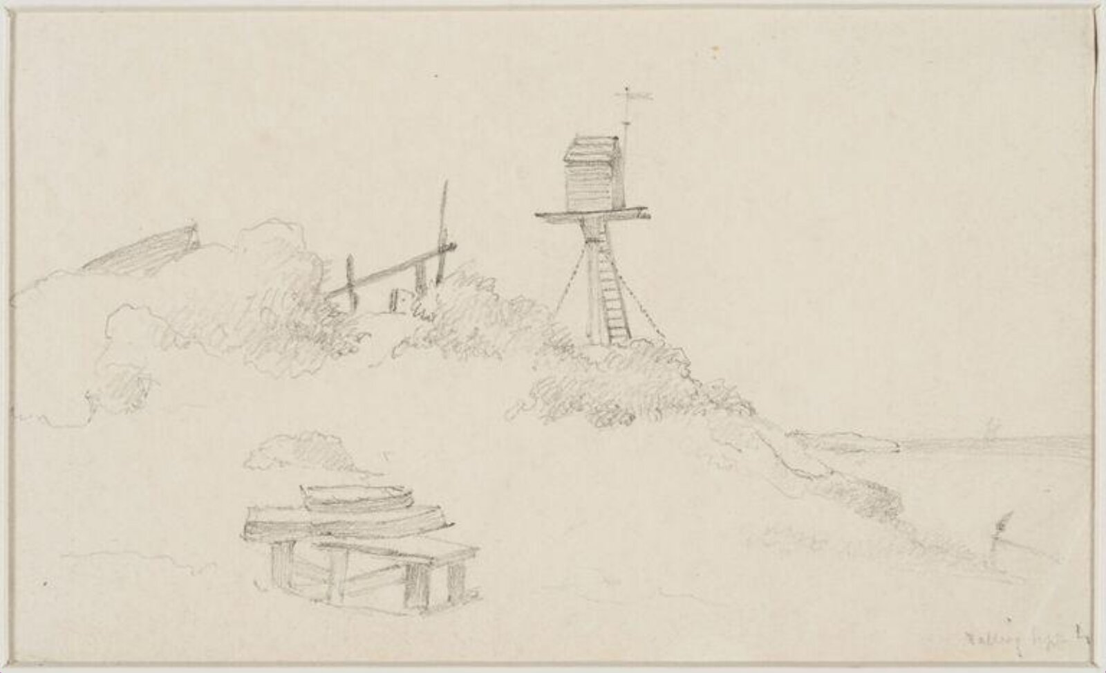 Drawing, James Stark, mid 19th century