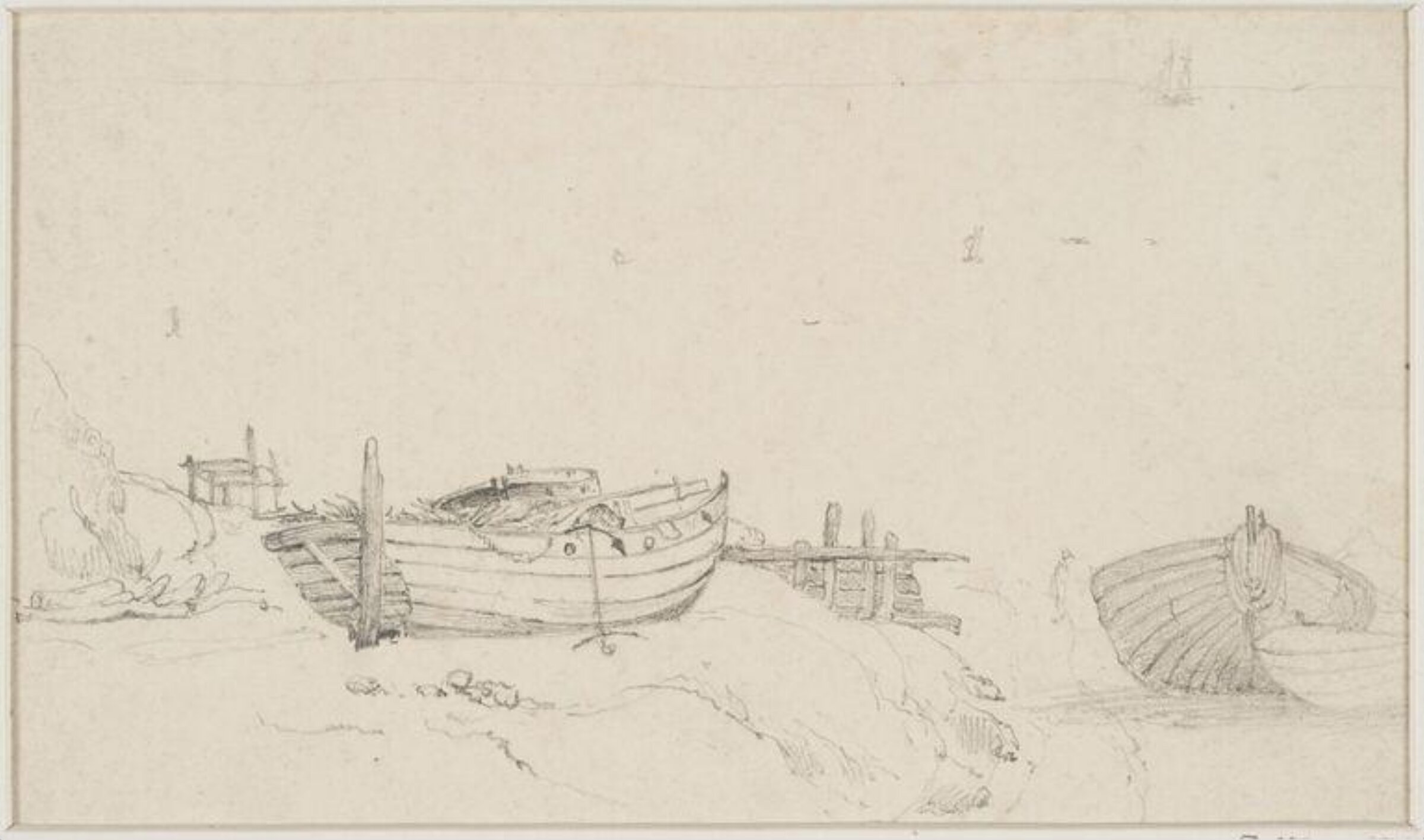 Drawing, James Stark, mid 19th century