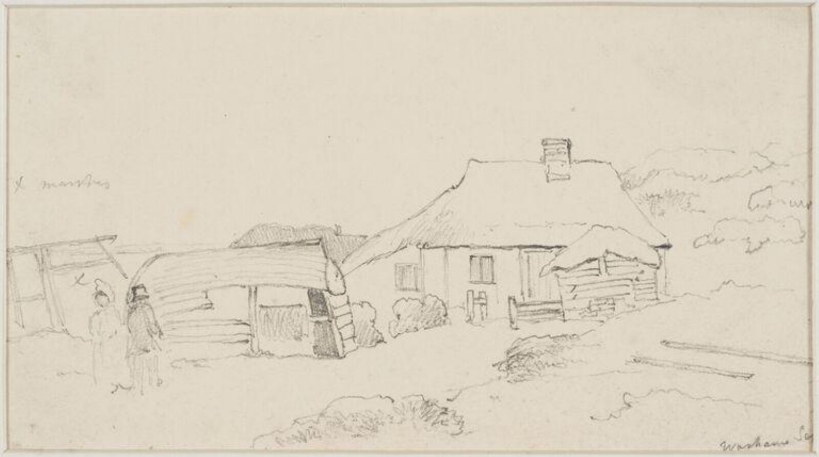 Drawing, James Stark, mid 19th century