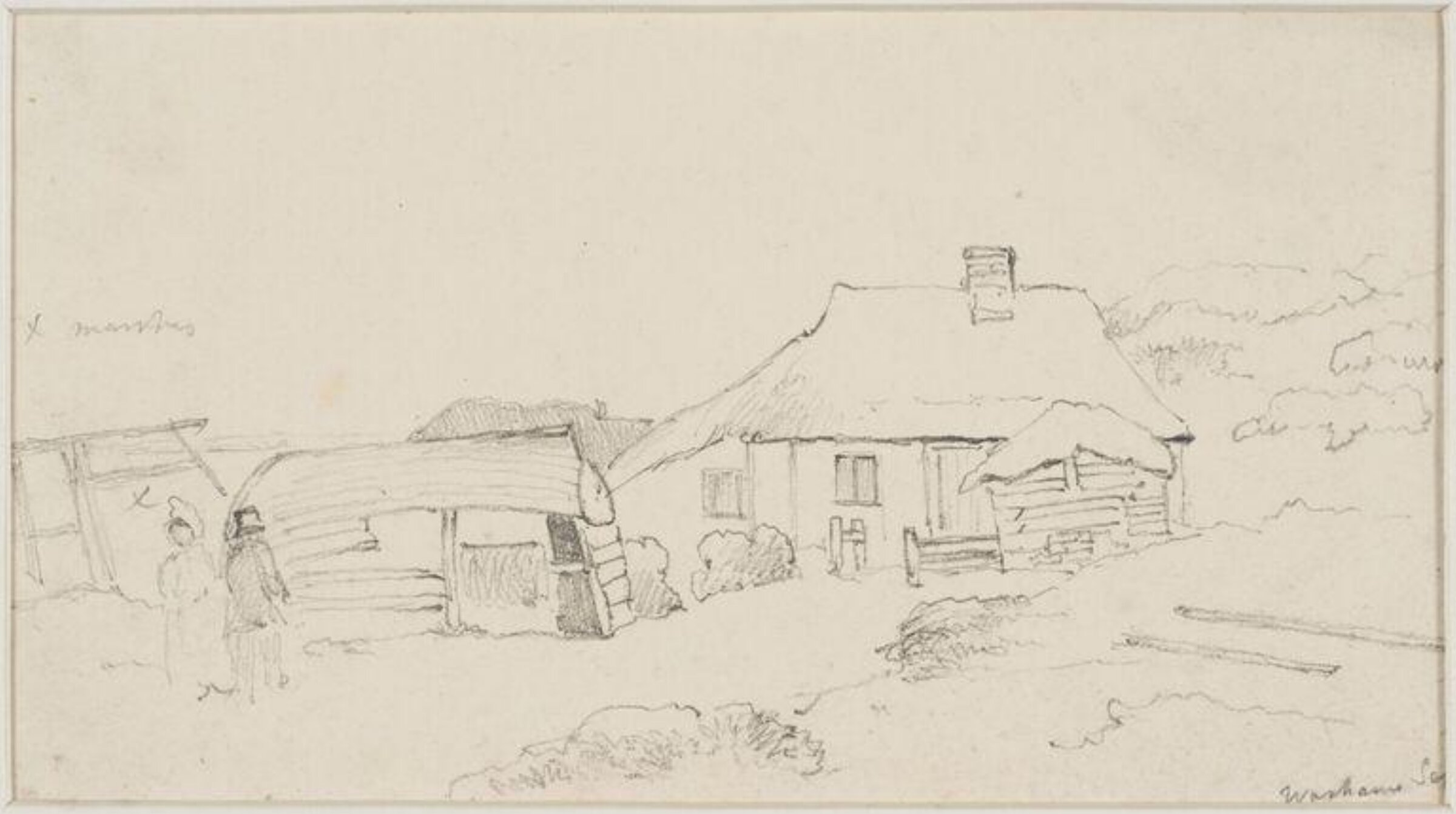Drawing, James Stark, mid 19th century