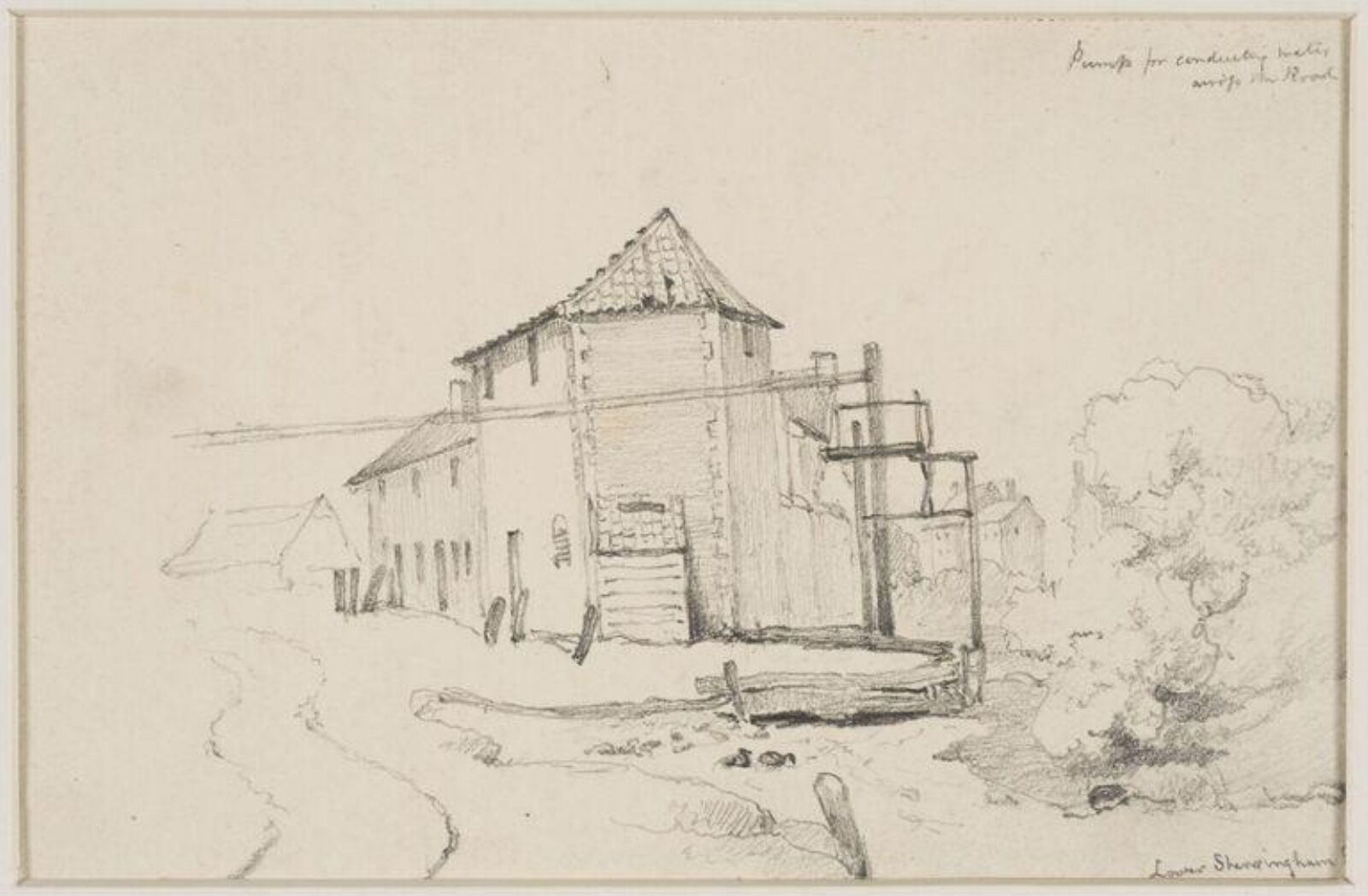 Drawing, James Stark, mid 19th century