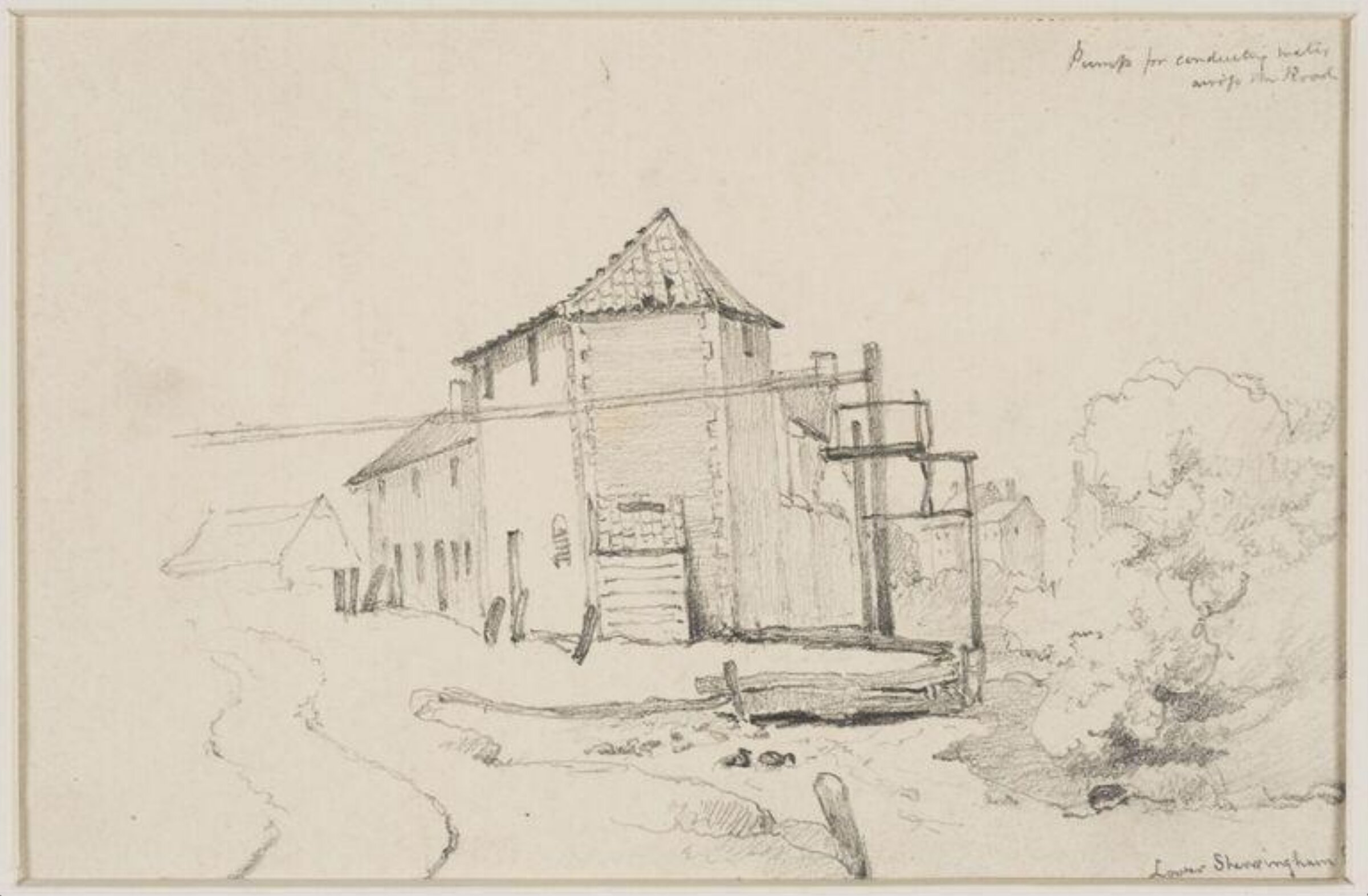Drawing, James Stark, mid 19th century