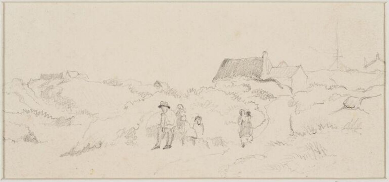 Drawing, James Stark, mid 19th century