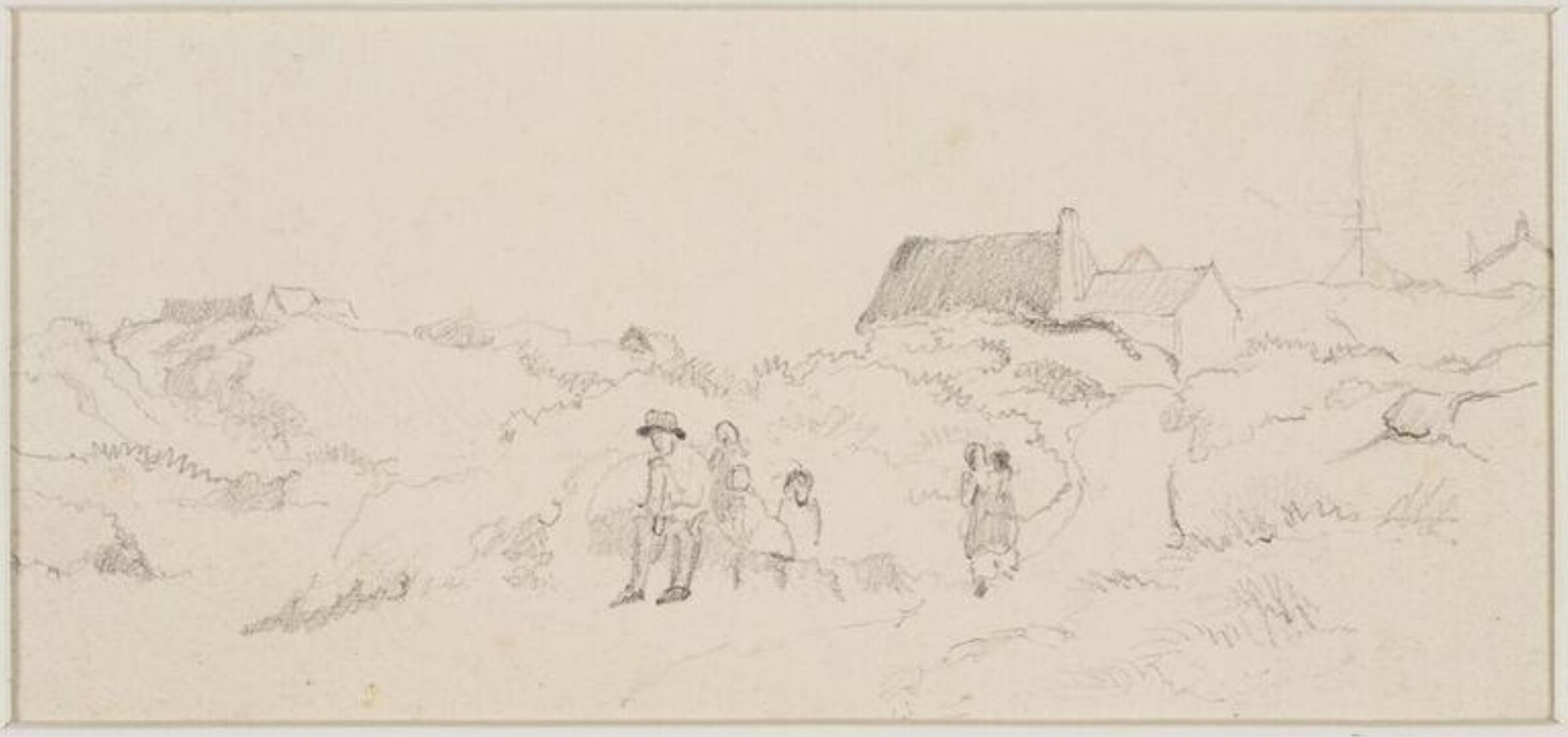 Drawing, James Stark, mid 19th century
