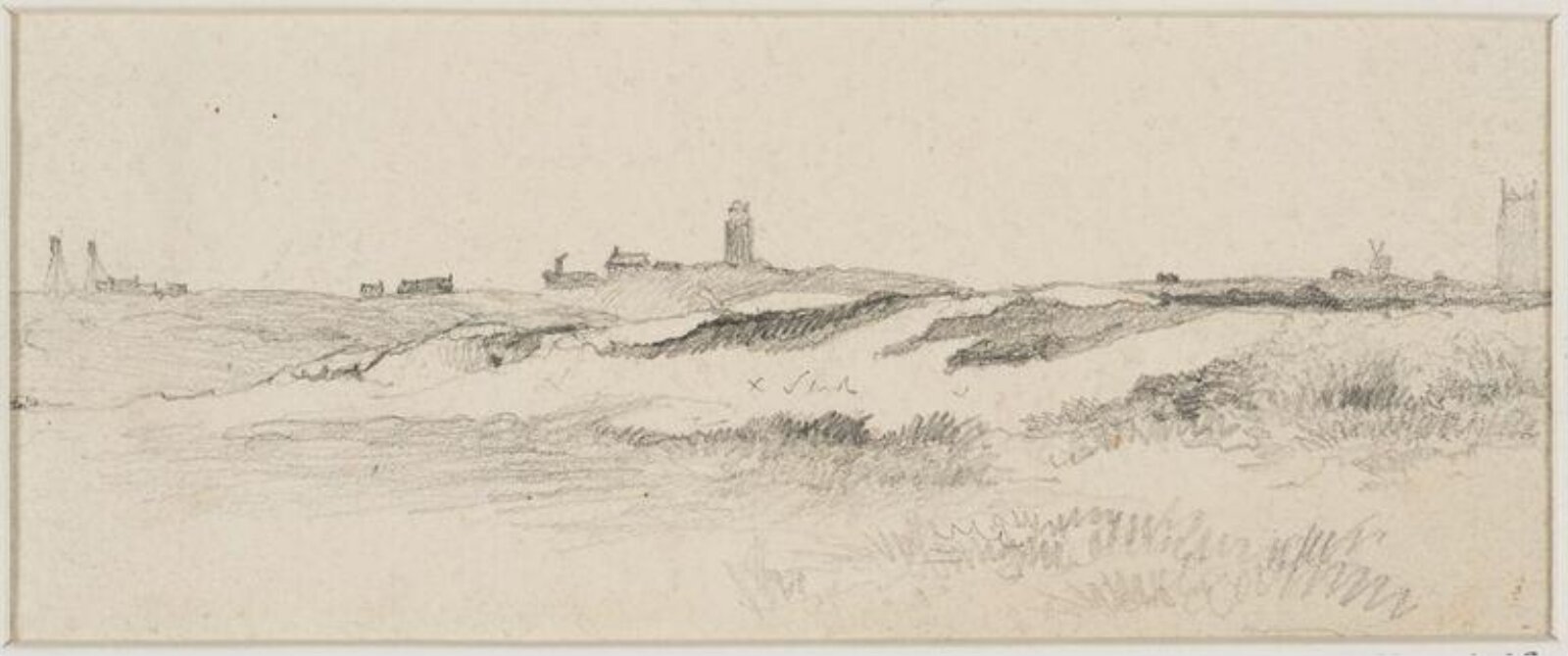 Drawing, James Stark, mid 19th century