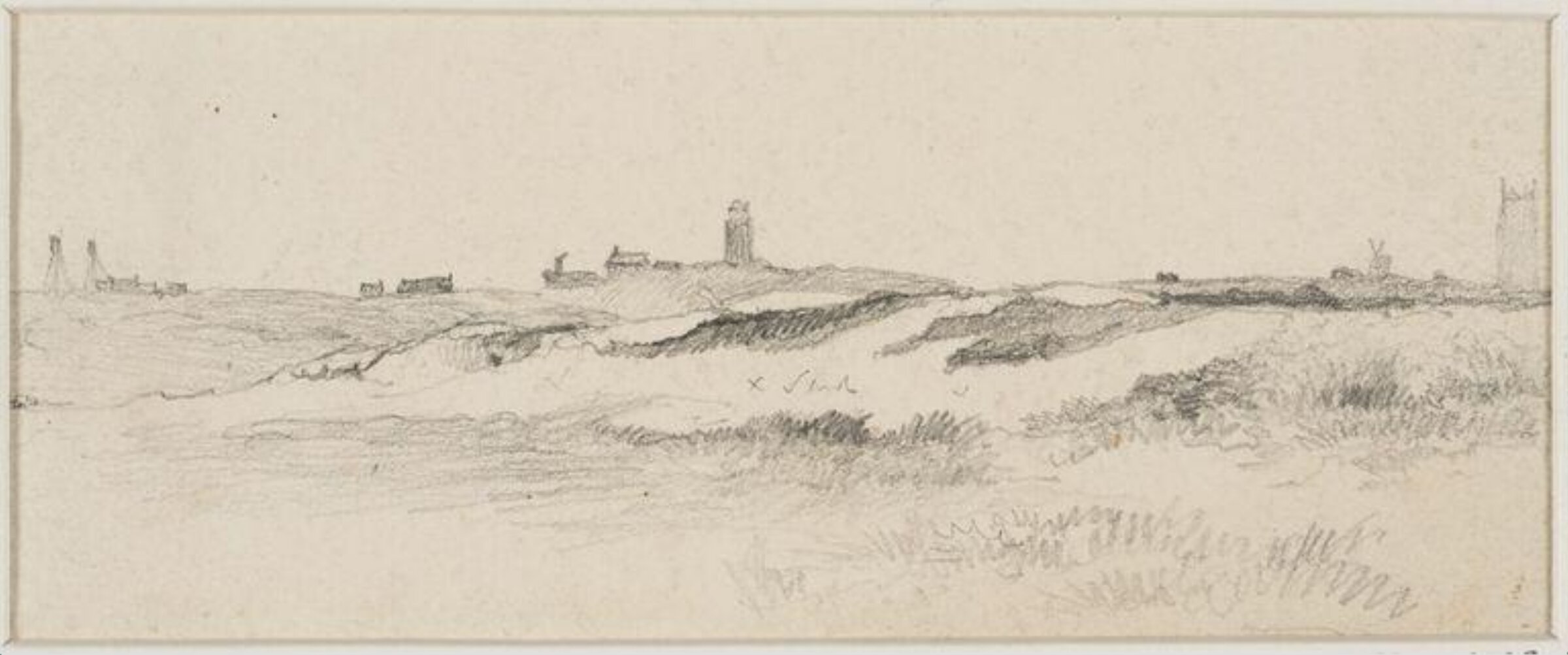 Drawing, James Stark, mid 19th century